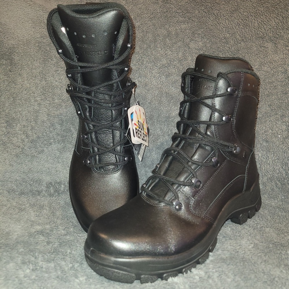 HAIX Airpower P7 Black Boots Size 13 XXW‎ Tactical